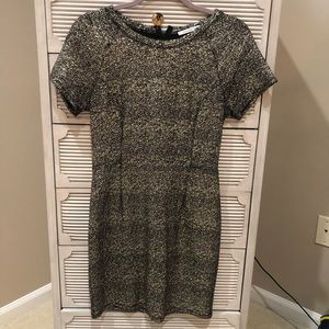 Short metallic stretch dress